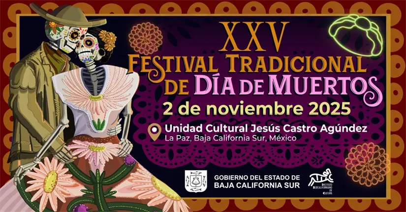 XV  Festival Tradicional de Día de Muertos en La Paz. Foto: Cortesía.