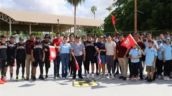 ¡Navolato hace historia! Inauguran la primera cancha de Baseball5 en México
