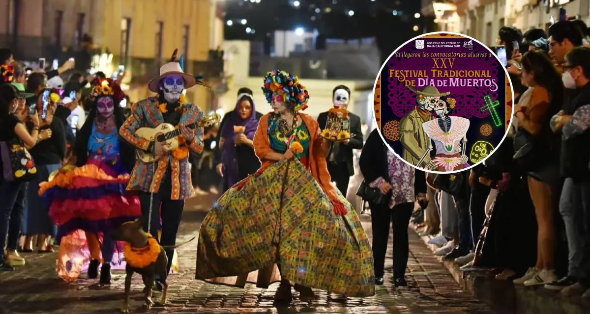 Concursos, arte y tradición en el Festival del Día de Muertos en La Paz 2025. Foto: Cortesía.