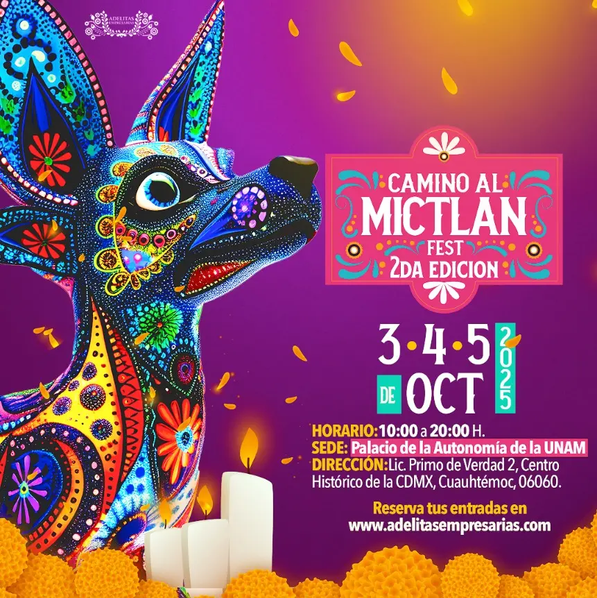 El Festival de Día de Muertos 2025 llegará este próximo 3 de octubre. Foto: Cortesía. 