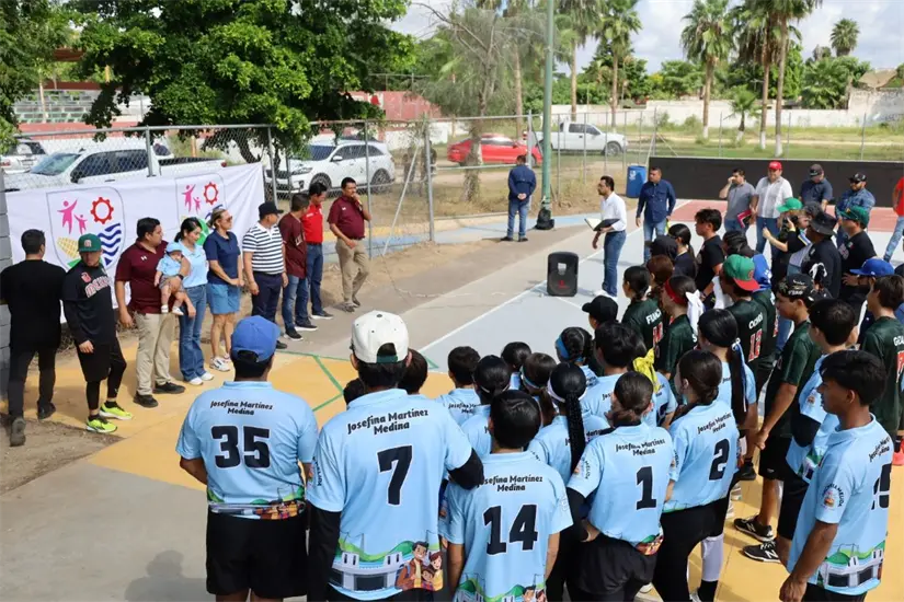 La nueva cancha de Baseball5 simboliza orgullo, desarrollo e inclusión para la comunidad navolatense.