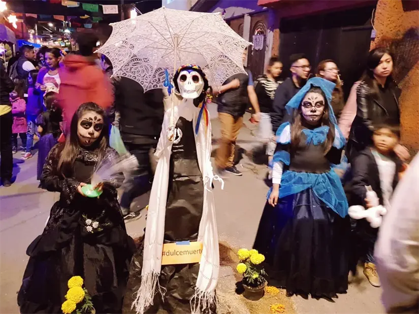 Pasea por el Pueblo Mágico de Mixquic y disfruta del Día de Muertos. Foto: Cortesía. 