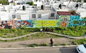 Colinas del Bosque celebra la develación de Mural por la Paz, al sur de Culiacán