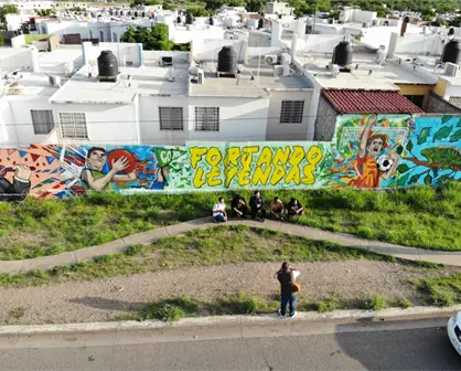 Colinas del Bosque celebra la develación de Mural por la Paz, al sur de Culiacán