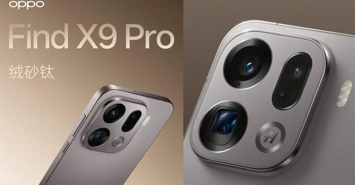 OPPO Find X9 Pro llega a México con 200MP para fotos profesionales y batería de 7,500 mAh