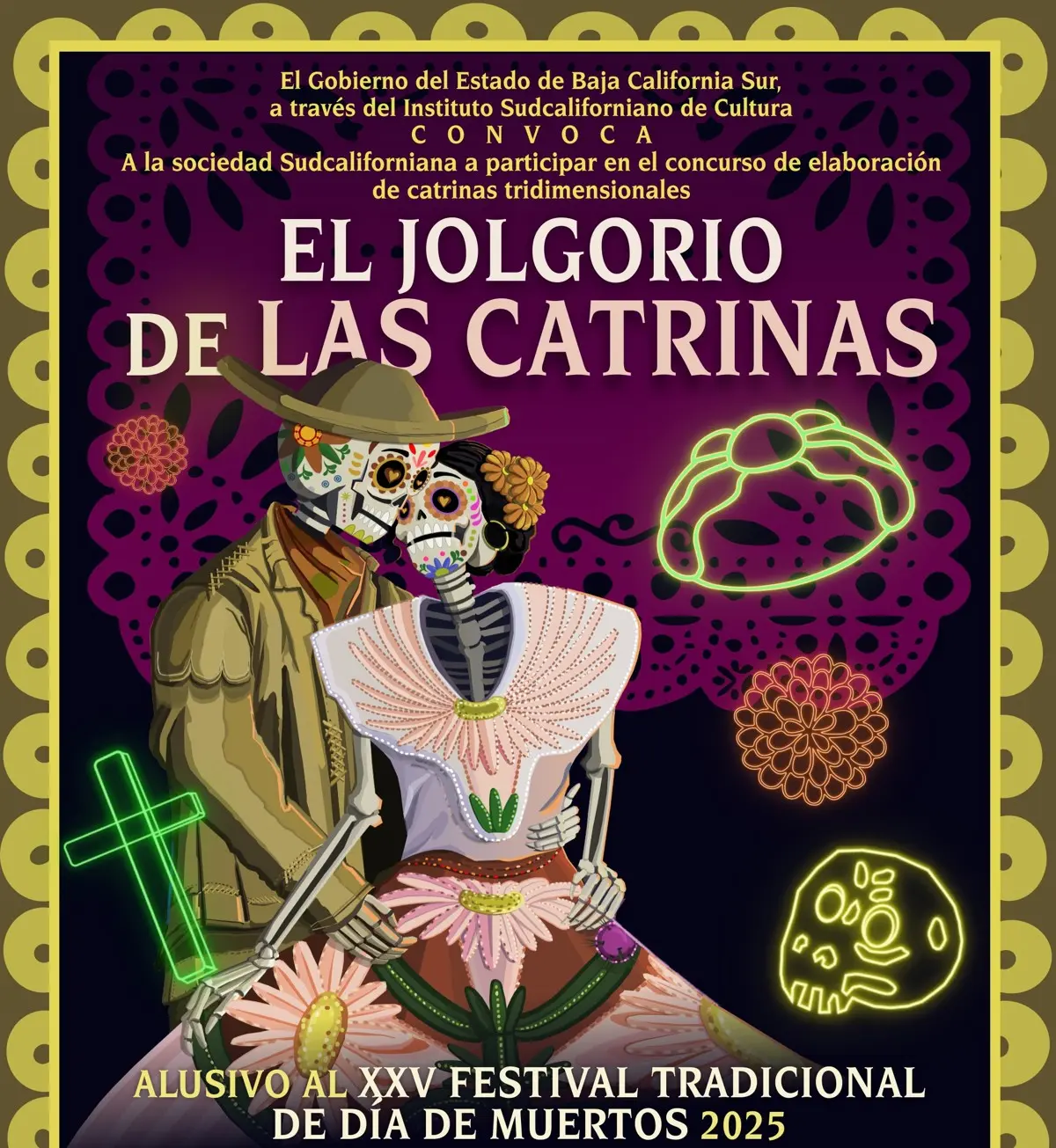El Jolgorio de las Catrinas. Foto: Cortesía.