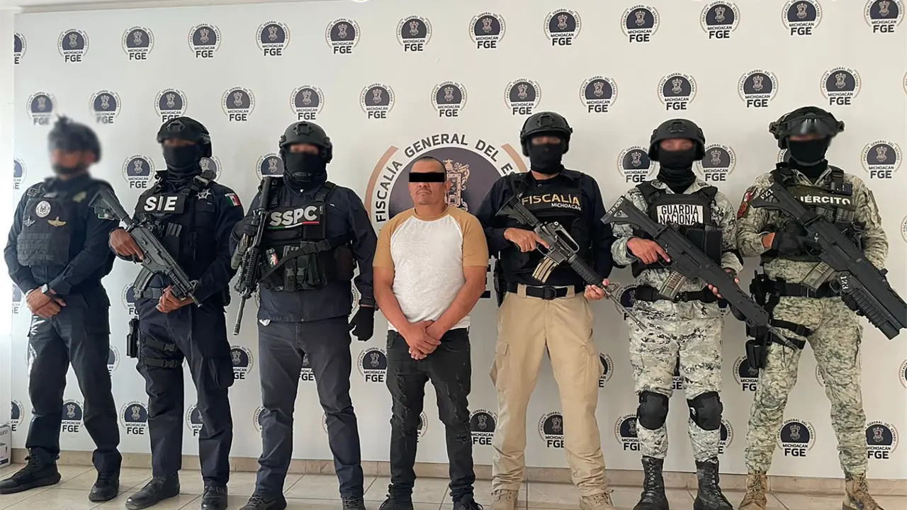 Omar García Harfuch confirma captura de “El Silencio”, ligado a homicidios y extorsión.