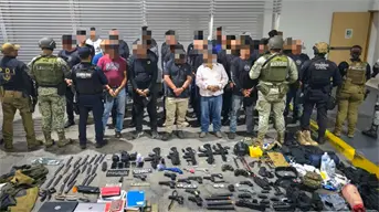 Detienen a 38 presuntos integrantes de La Luz del Mundo en Michoacán: decomisan armas y equipo táctico