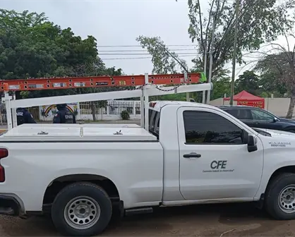 Encuentran en Bacurimi, Culiacán camioneta de la CFE robada tras reporte al 911