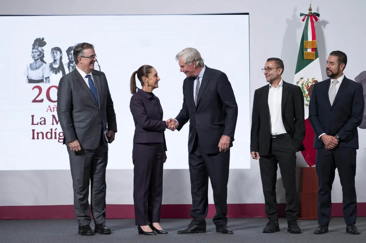 La presidenta Claudia Sheinbaum destacó la importancia de esta inversión para México. Foto: Presidencia
