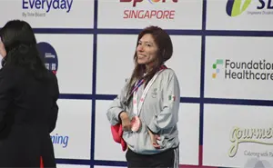 Fabiola Ramírez gana quinta medalla para México en Mundial de Para Natación Singapur 2025