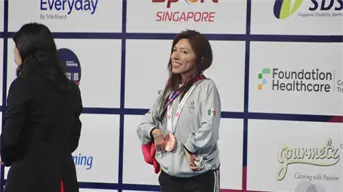 Fabiola Ramírez gana quinta medalla para México en Mundial de Para Natación Singapur 2025