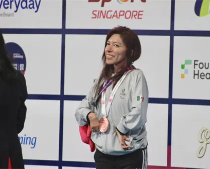 Fabiola Ramírez gana quinta medalla para México en Mundial de Para Natación Singapur 2025