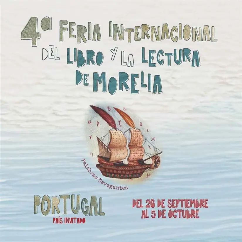 No te pierdas de la Feria del Libro en Morelia 2025 este 26 de septiembre. Foto: Cortesía. 