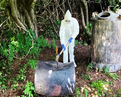 Golpe al narco en Culiacán y Cosalá, decomisan químicos y equipo para fabricar metanfetaminas valuados en 1,309 mdp