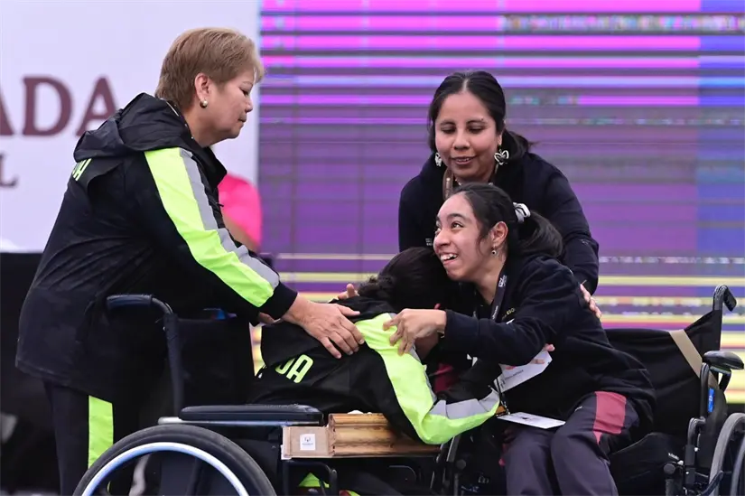 Con su entrega y talento, Karla Yamileth González Cruz conquista la medalla de bronce en la categoría BC1 femenil de Boccia. Foto: ISDE