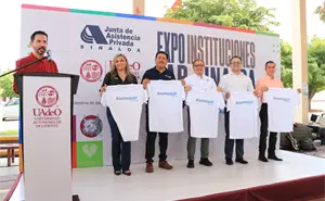 UAdeO impulsa filantropía entre jóvenes Linces mediante la Expo Instituciones JAP Sinaloa 2025