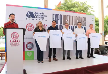 UAdeO impulsa filantropía entre jóvenes Linces mediante la Expo Instituciones JAP Sinaloa 2025