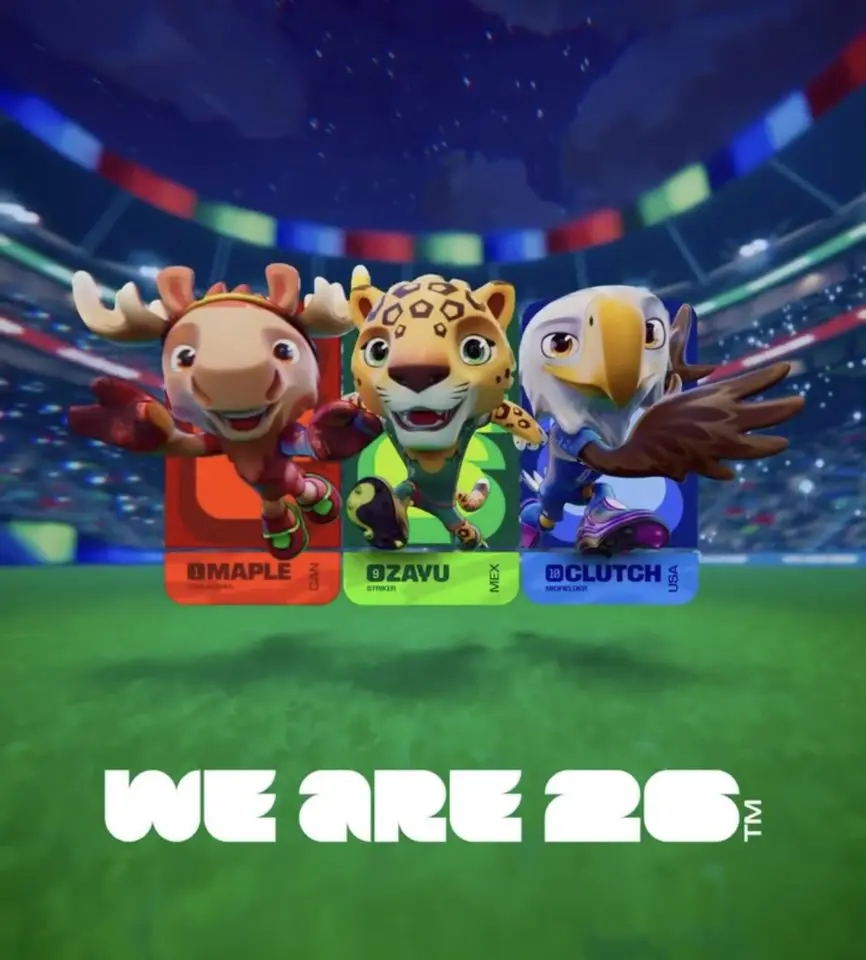 Mascotas del mundial.