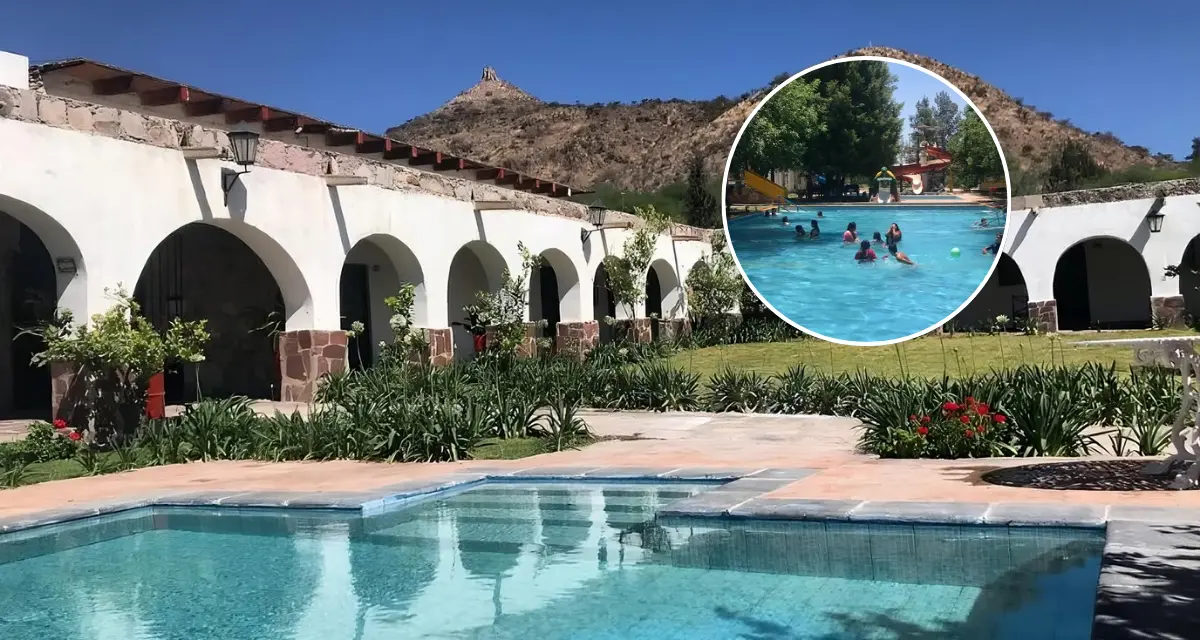 Infórmate acerca de todos los detalles del Balneario de la Hacienda Calderón en SLP. Foto: Cortesía.