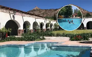 Toboganes, albercas y un entorno histórico, así es el Balneario Hacienda Calderón en San Luis Potosí