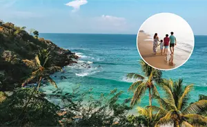 ¿Cuáles son las playas más bonitas de Oaxaca? Para acceder a una de ellas tendrás  que descender casi 200 escalones