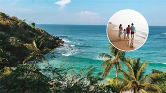 ¿Cuáles son las playas más bonitas de Oaxaca? Para acceder a una de ellas tendrás  que descender casi 200 escalones