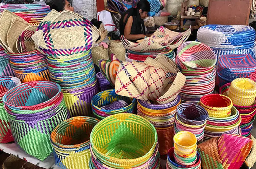 Mercado Tlacolula en Oaxaca. Foto: cortesía.