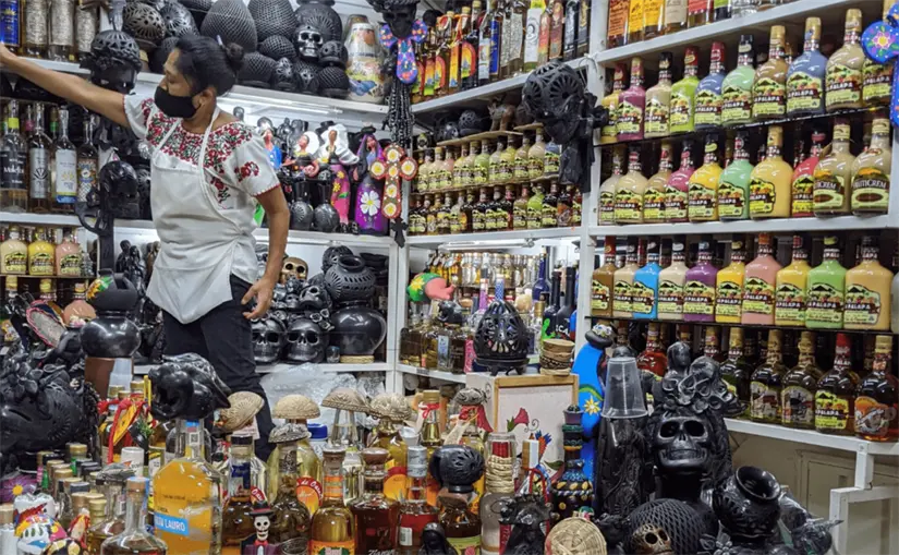 Mercado Tlacolula en Oaxaca. Foto: cortesía.