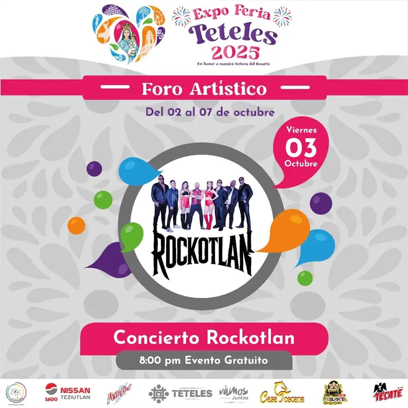 Concierto la Expo Feria 2025 de Teteles de Ávila Castillo. Foto: Cortesía