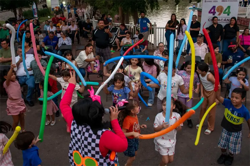 Culiacán celebra con arte: teatro, títeres y alegría en el Parque 87.  Foto: Ayuntamiento de Culiacán