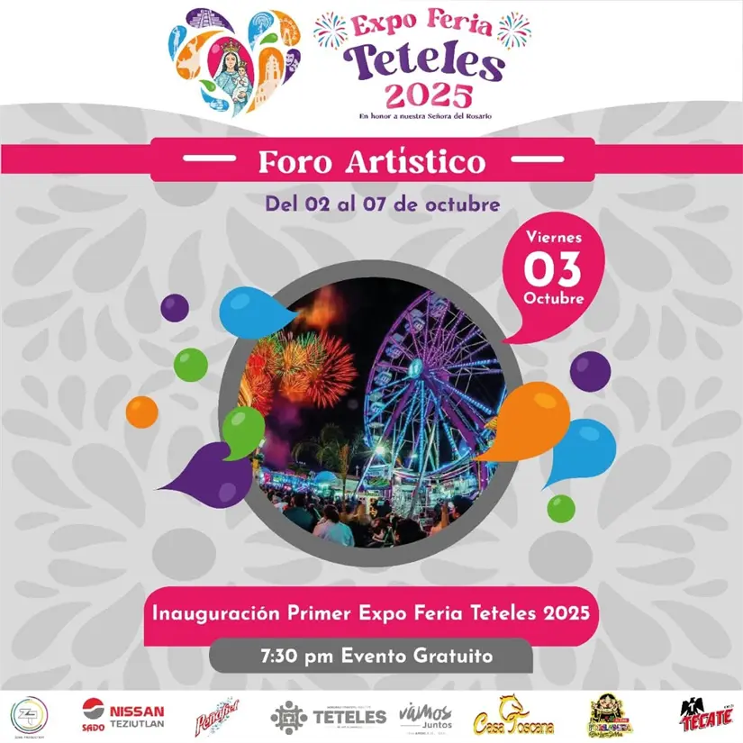 Actividades de la Expo Feria 2025 de Teteles de Ávila Castillo. Foto: Cortesía