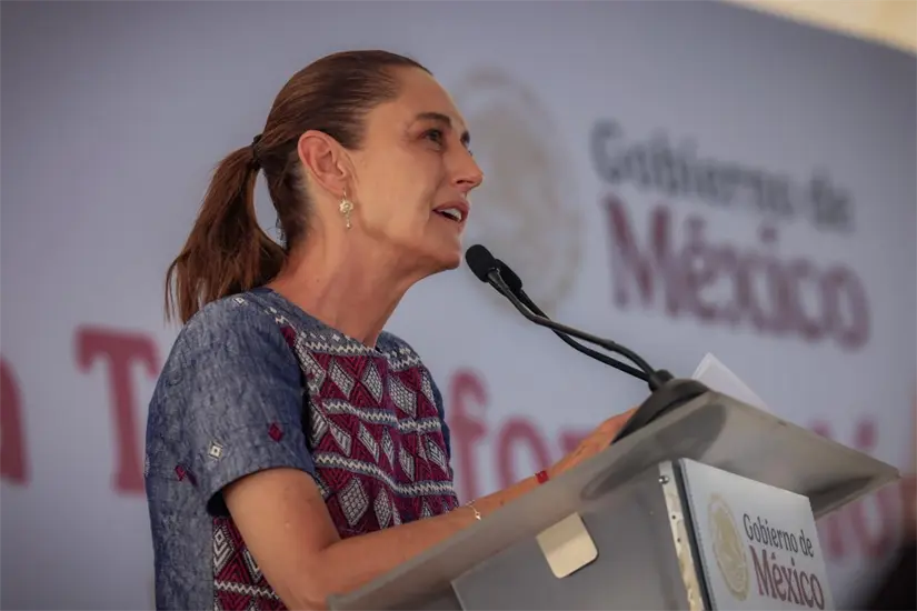 La mandataria cuenta con un nivel histórico de popularidad. Foto: Presidencia