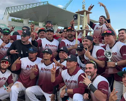 Ahome se corona campeón estatal de beisbol de Primera Fuerza 2025