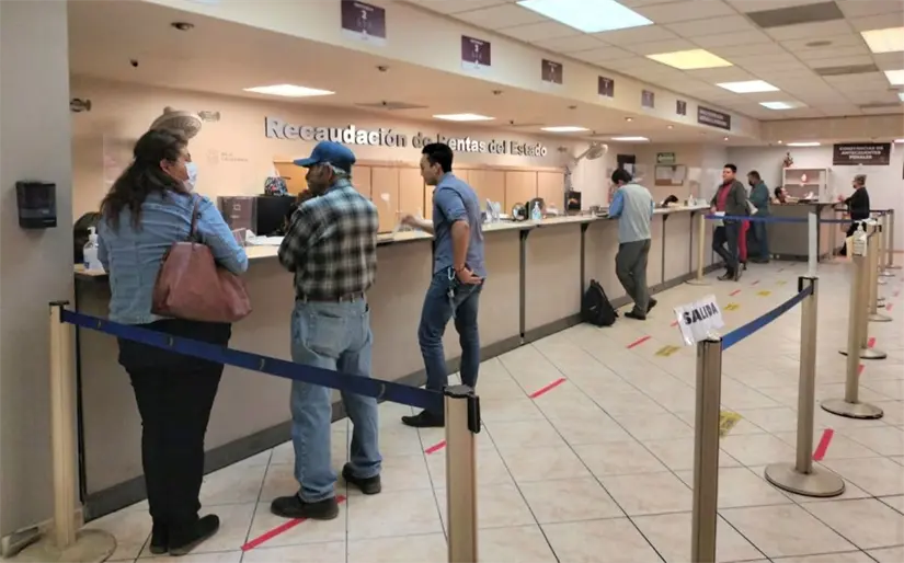Asiste a las oficinas de recaudación de Rentas del Estado. Foto: Cortesía.