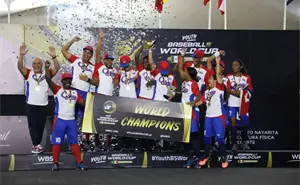 Cuba celebra bicampeonato en la Copa del Mundo de Beisbol Five