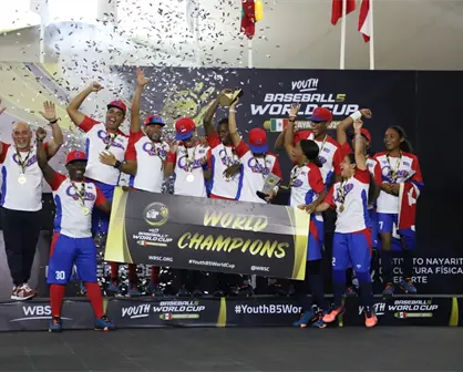 Cuba celebra bicampeonato en la Copa del Mundo de Beisbol Five