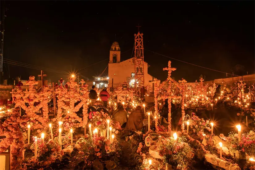 Elementos para el altar del Día de Muertos. Foto: cortesía.