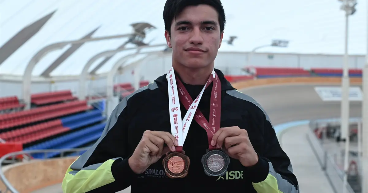 Jorge Vidales Villa vuela hacia la plata y suma otra medalla para Sinaloa