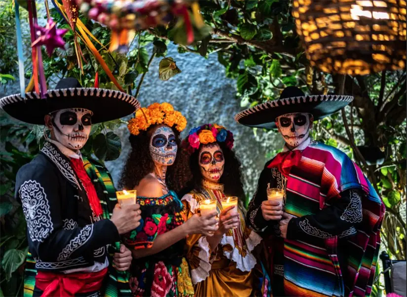 La Catrina es una de las mayores representaciones del Día de Muertos. Foto: cortesía.
