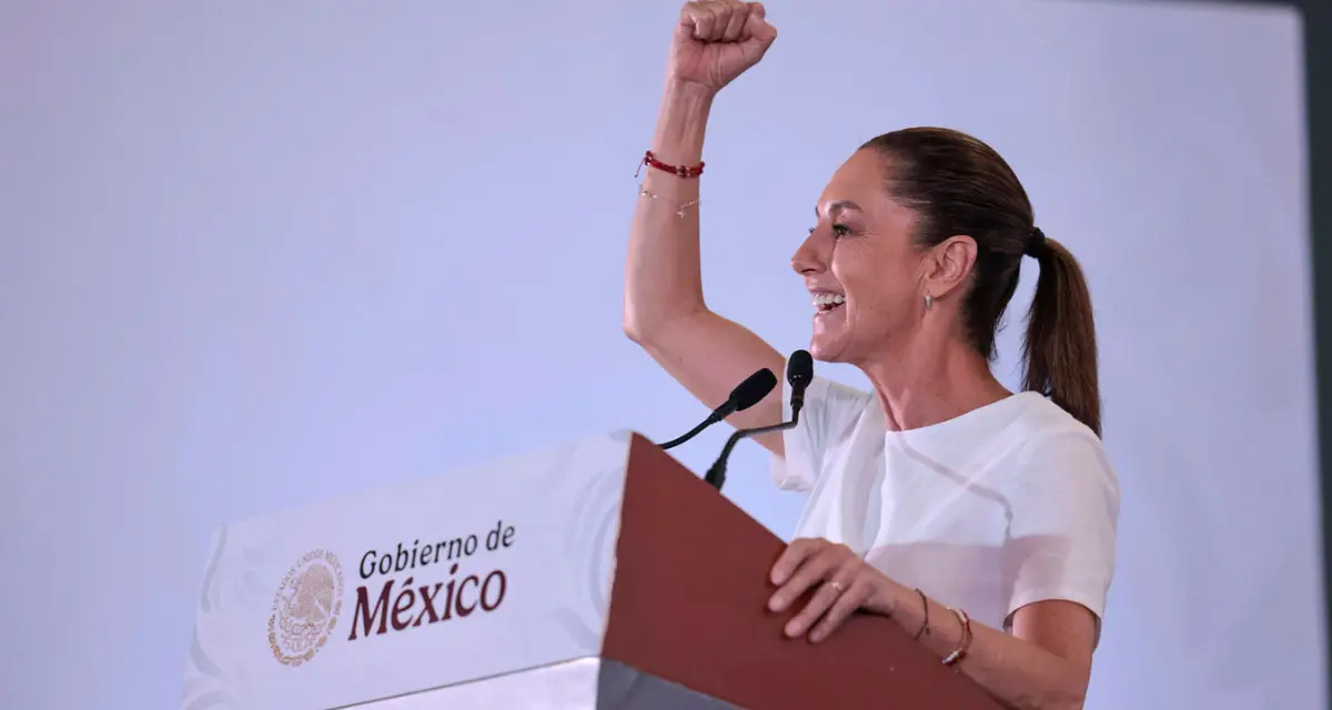Claudia Sheinbaum mejora Bienestar en Baja California. Foto: Cortesía.