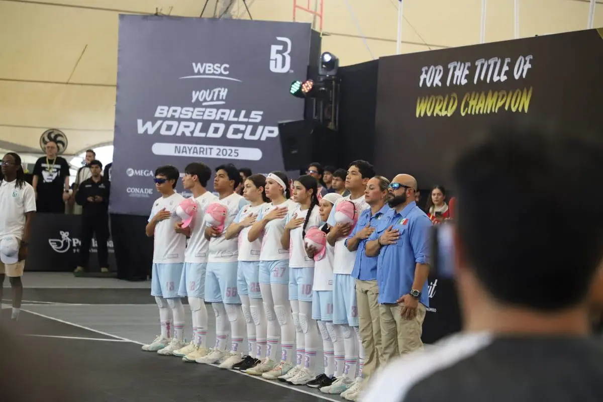 México roza el podio en la Copa del Mundo de Beisbol Five Sub-18 y obtiene reconocimientos destacados. Foto: ISDE