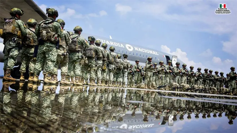 Más militares fueron enviados a Baja California. Foto: Cortesía