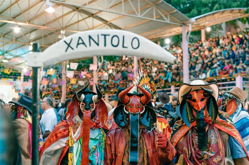 Día de Muertos o Xantolo en Totonaca, Veracruz. Foto: cortesía.