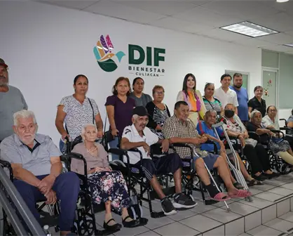Inclusión y movilidad: DIF Culiacán entrega sillas de ruedas a personas con discapacidad