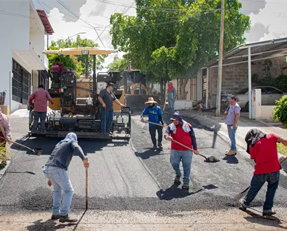 Culiacán avanza en movilidad urbana con reencarpetado y bacheo de calles
