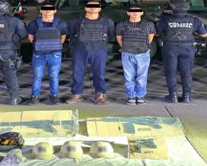 Detienen en Tabasco a tres hombres por extorsión y cobro de piso