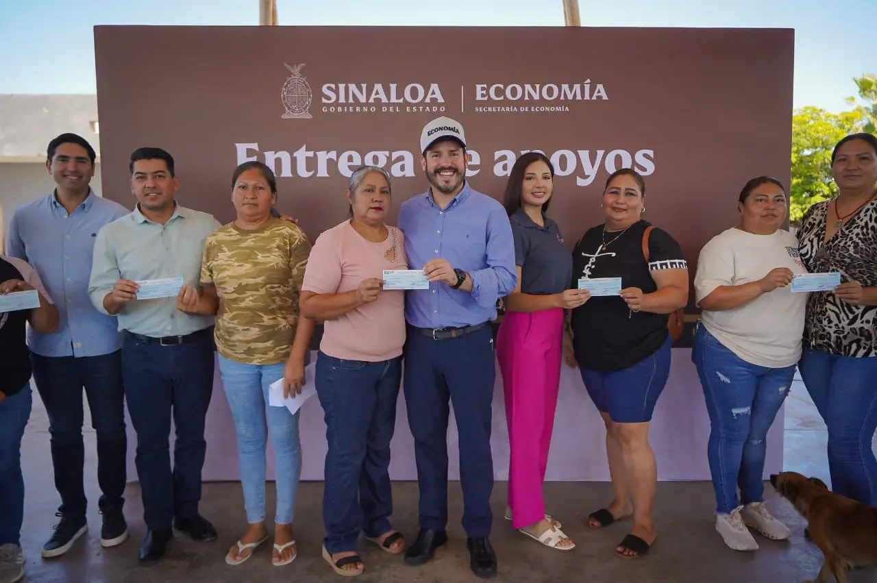 Esta es la segunda etapa de apoyos a sectores productivos en Altata. Foto: Gob. de Sinaloa