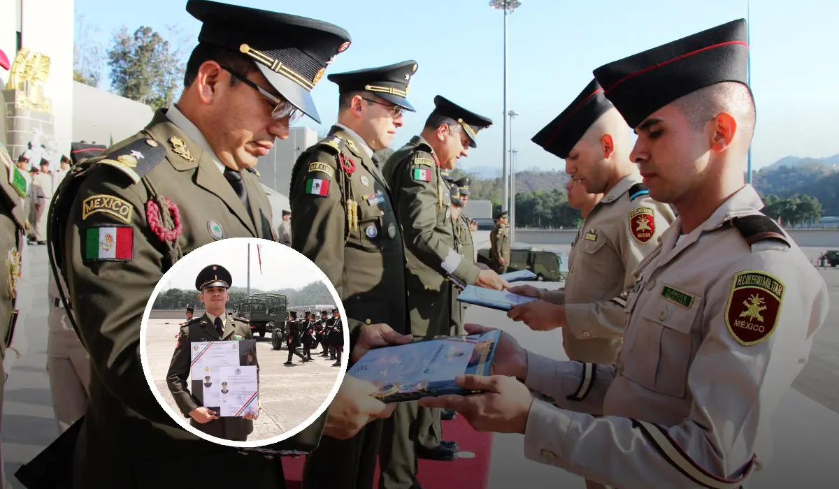 Hendrik Manuel Méndez Corrales, orgullo culicanense, demuestra que servir a México es un honor que inspira. Foto: Cortesía/TBN