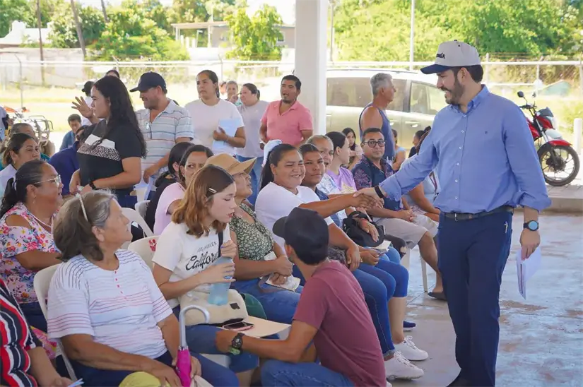 Velarde Cárdenas destacó la importancia de estas acciones. Foto: Gob. de Sinaloa